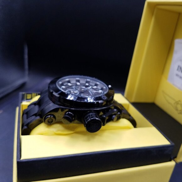 Invicta Men’s Coalition Forces Quartz Watch – 52mm Black Stainless Steel Case - Picture 3 of 9